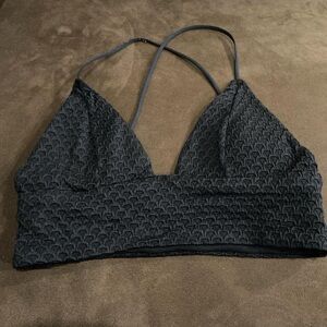 h&m black bralette top